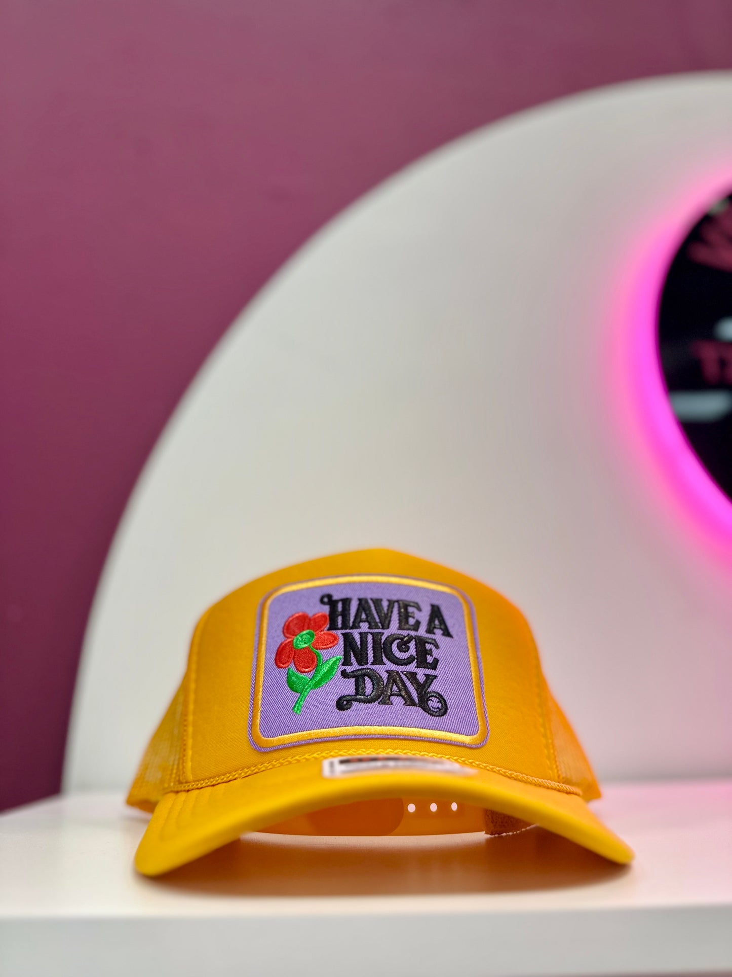 Have a Nice Day Trucker Hat
