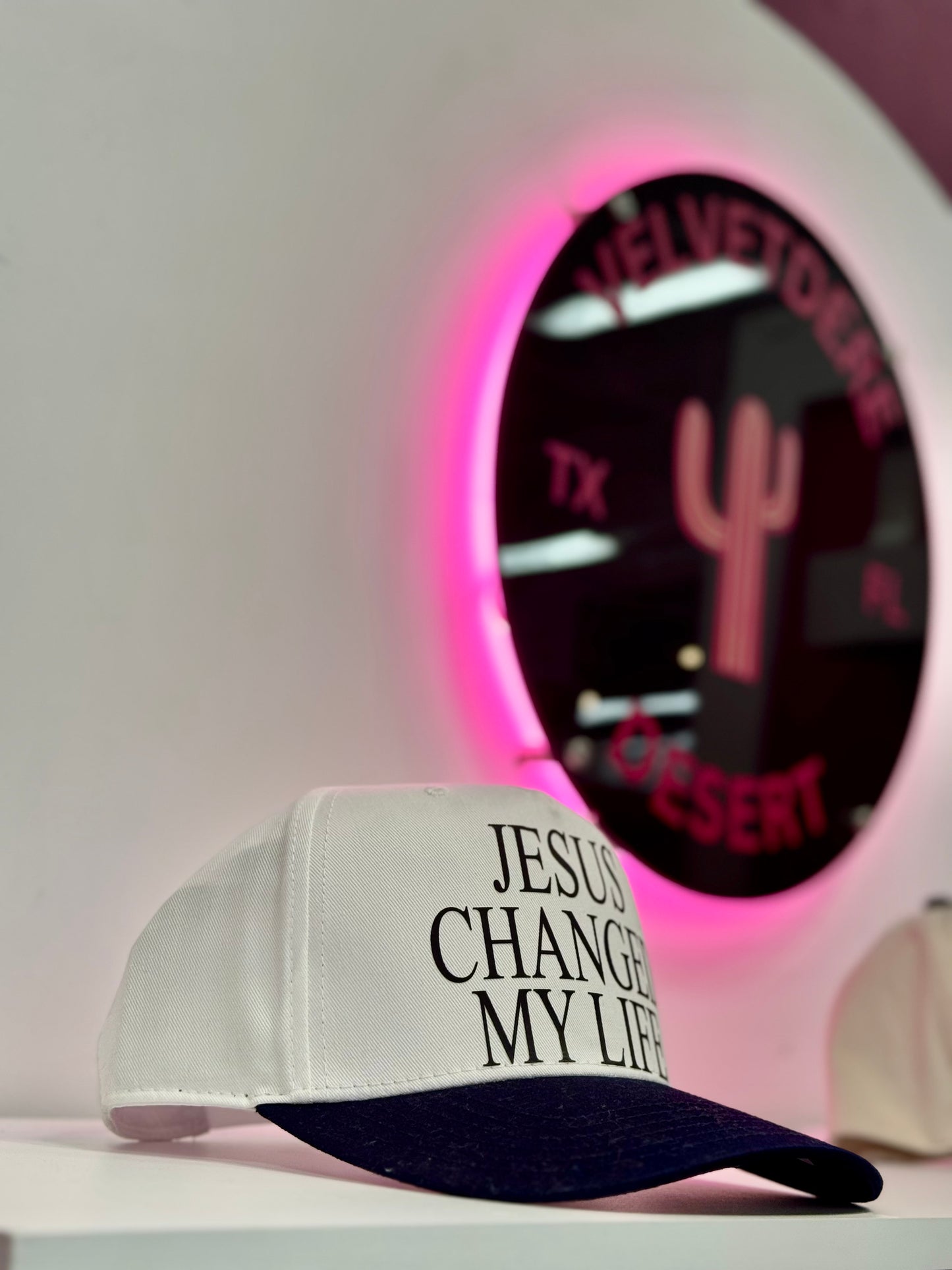 Jesus Changed My Life Trucker Hat