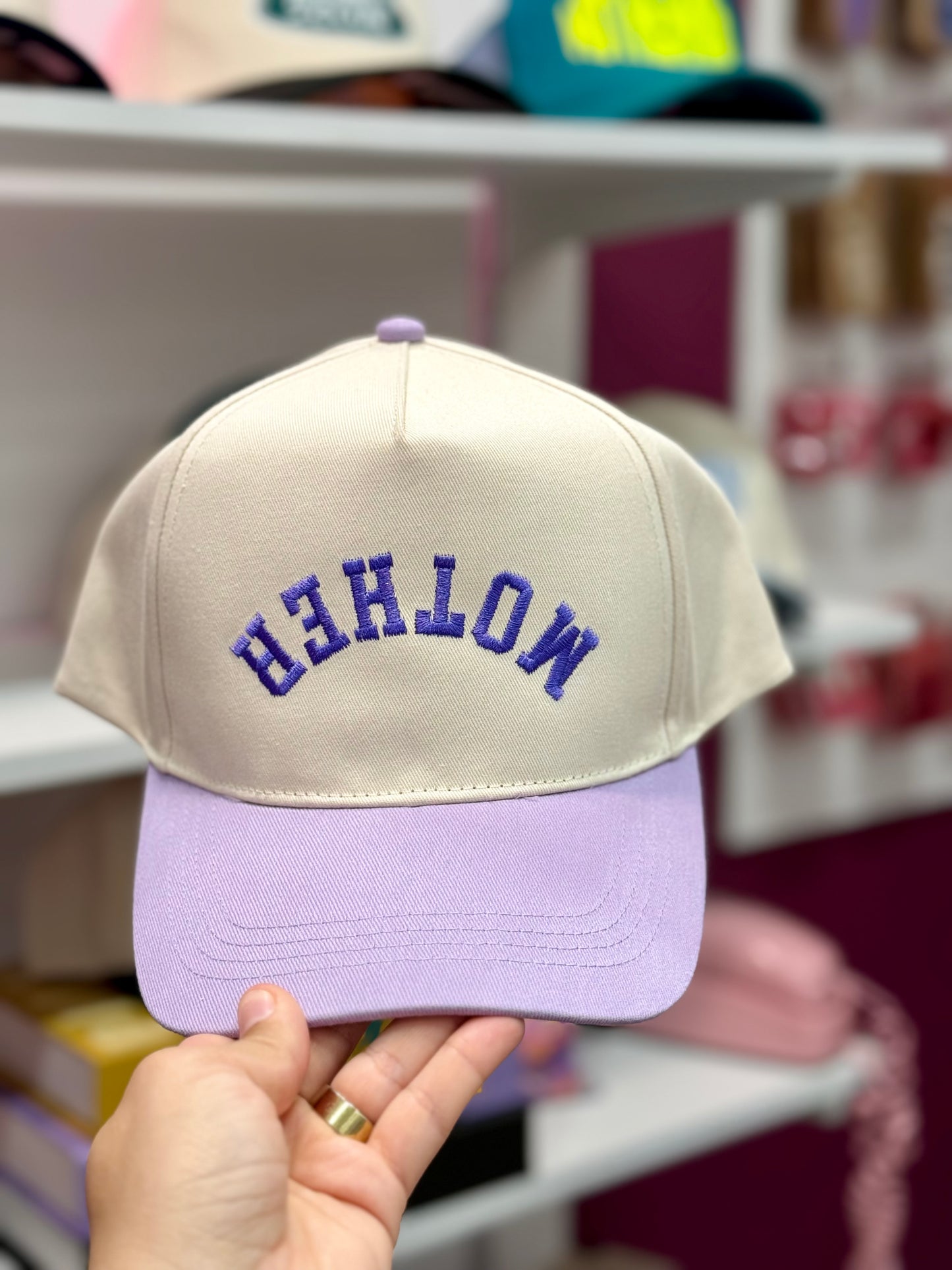 Upside Down Mother Trucker Hat