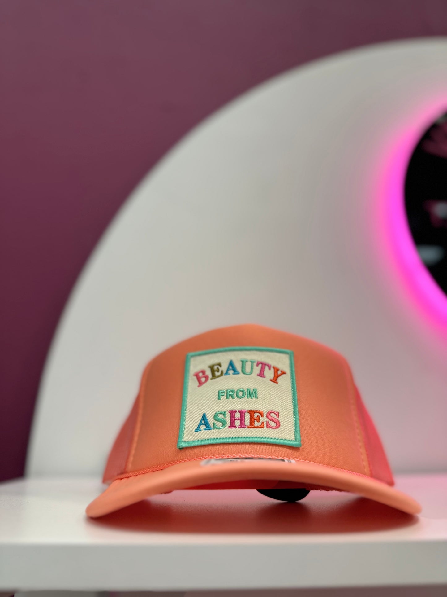 Beauty From Ashes – One-of-One Trucker Hat