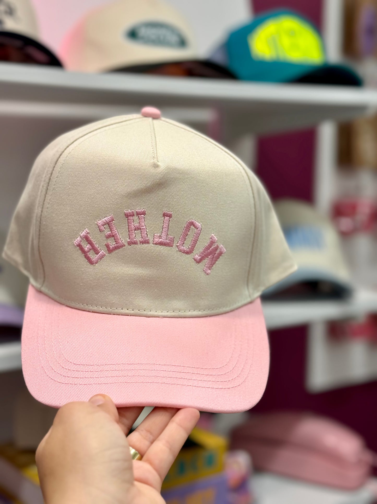 Upside Down Mother Trucker Hat