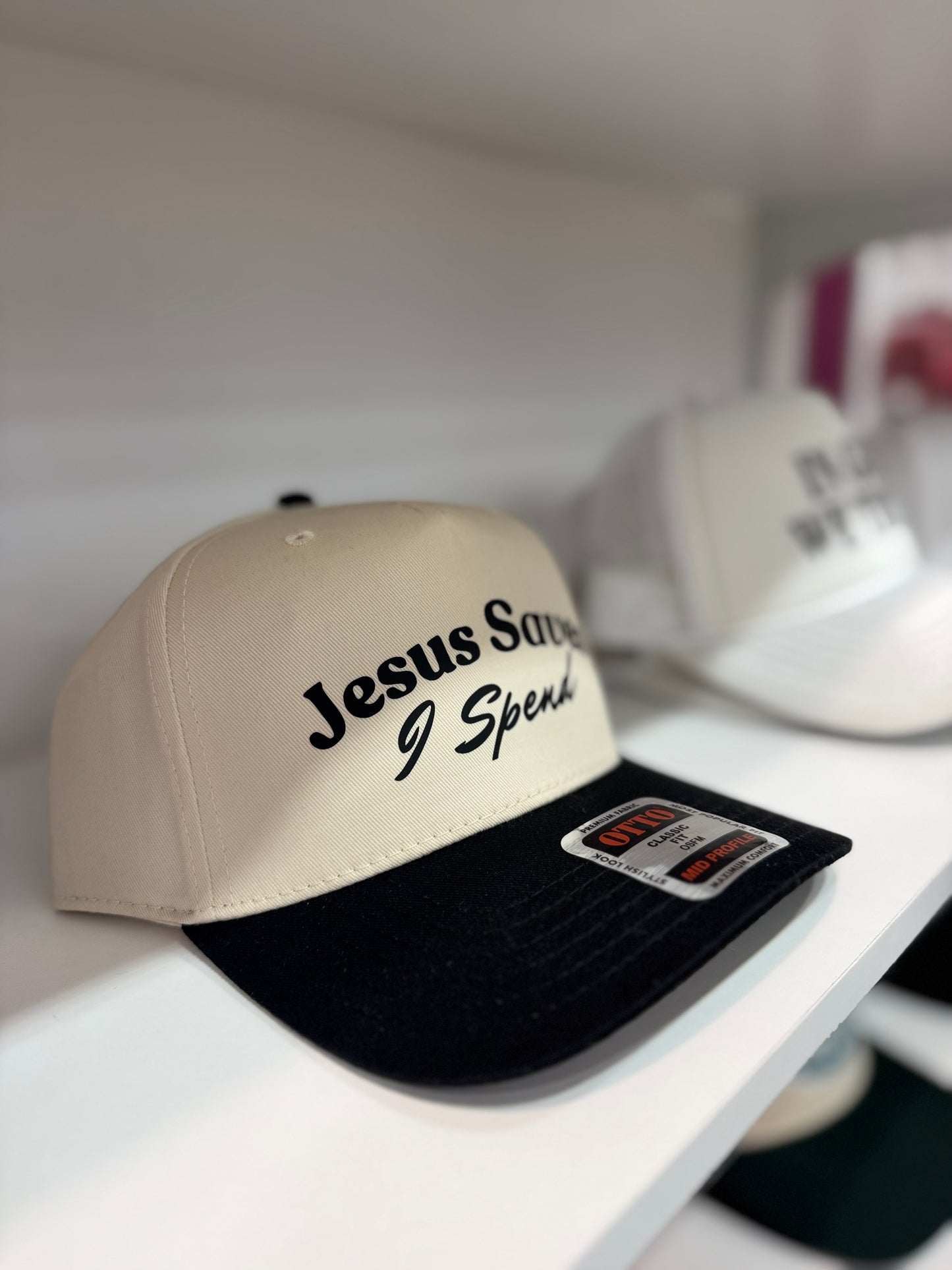 Jesus Saves I Spend Trucker