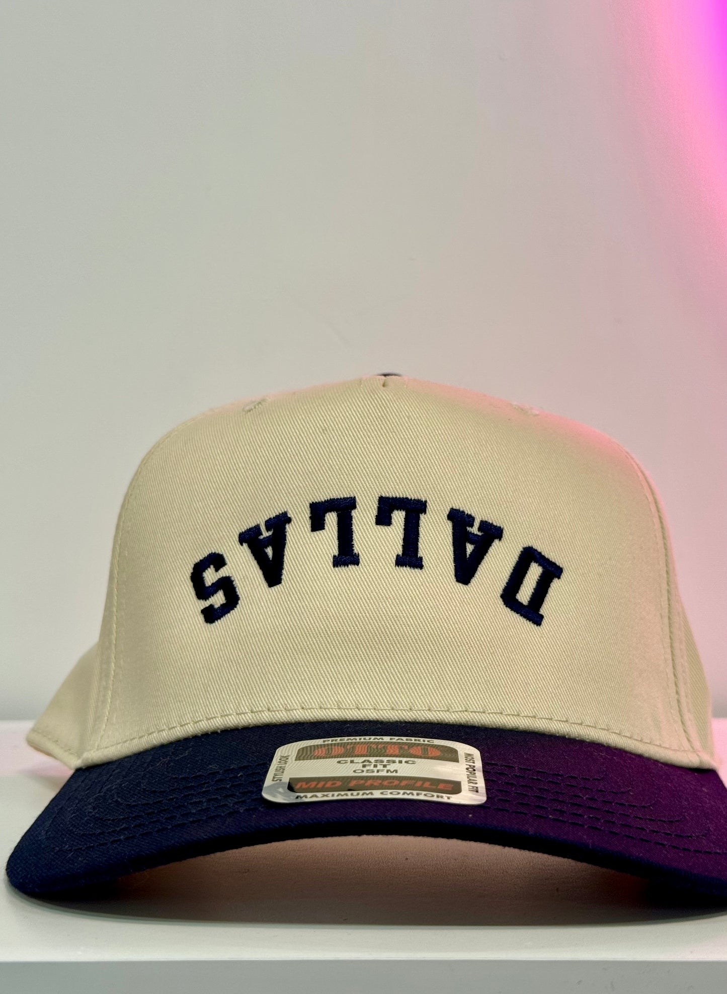 Upside down Dallas Trucker Hat