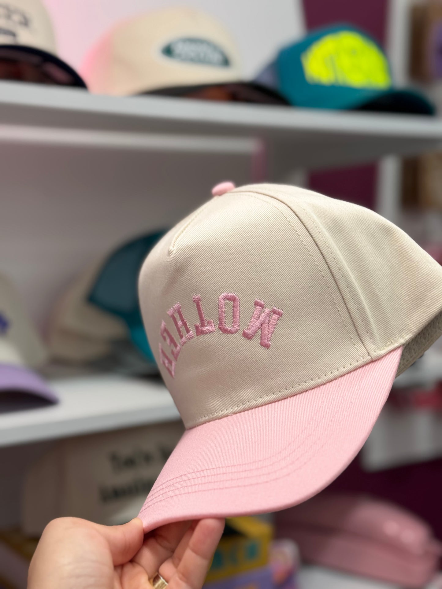 Upside Down Mother Trucker Hat