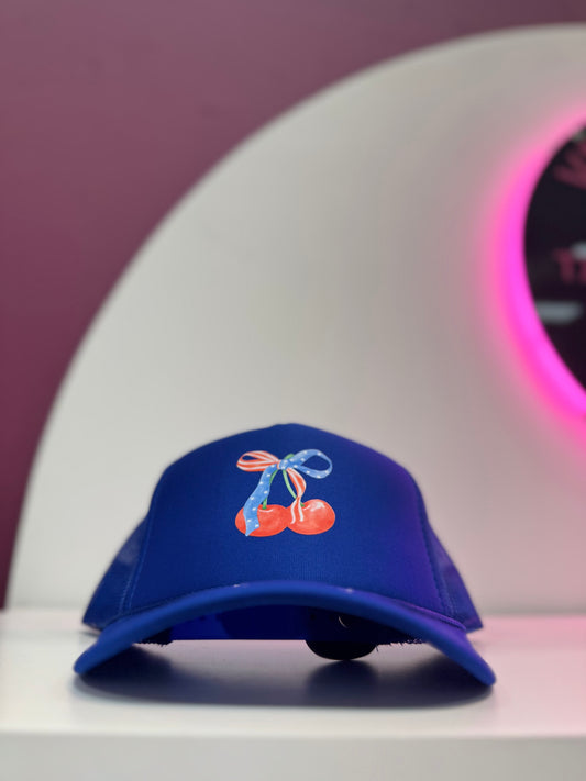 “Cherry Bomb” 4th of July Trucker Hat