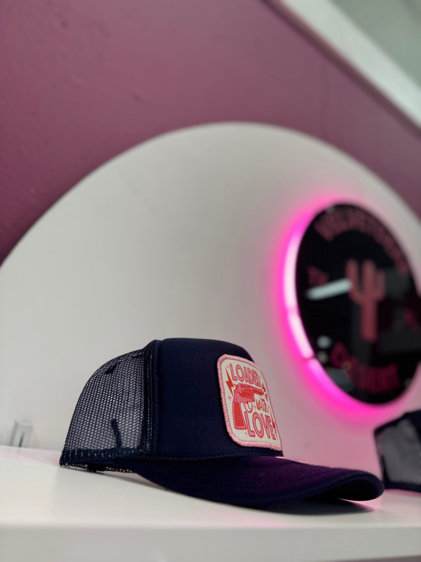 Loaded with Love – One-of-One Trucker Hat