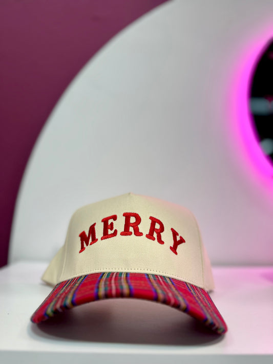 MERRY Holiday Trucker Hat