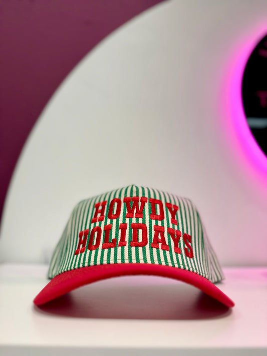 HOWDY HOLIDAYS Trucker Hat