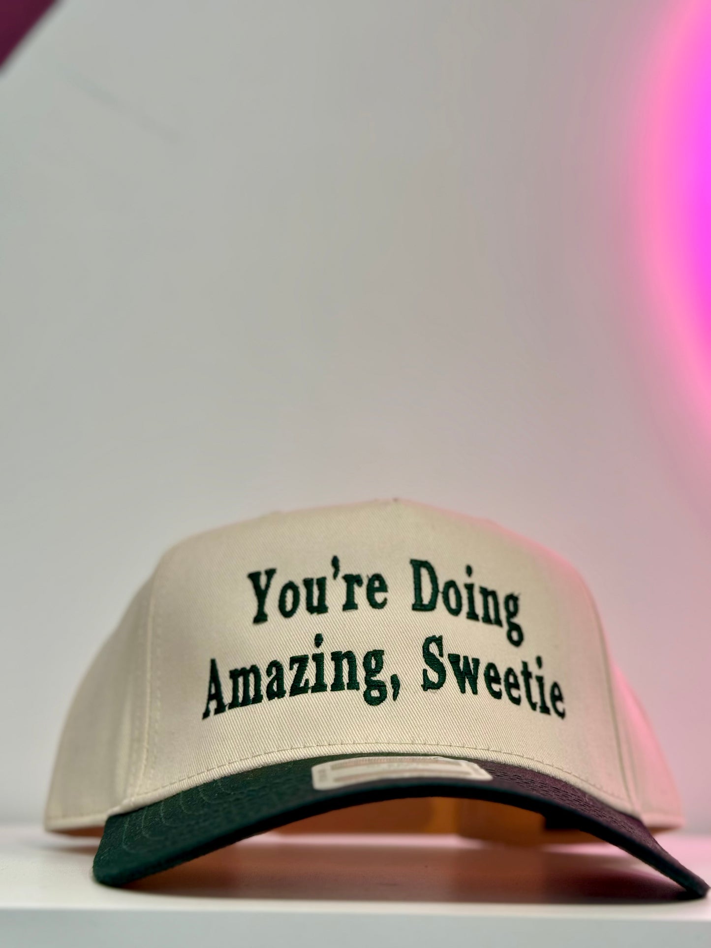 You Are Doing Amazing Sweetie Trucker Hat