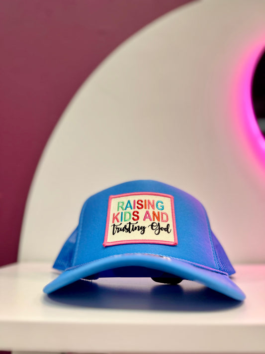 Raising Kids and Trusting God – One-of-One Trucker Hat