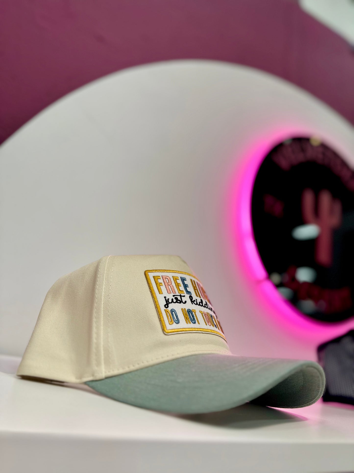 Free Hugs… Just Kidding – One-of-One Trucker Hat
